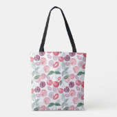 Roodkerbes, stijlvol tote bag (Achterkant)