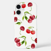 Roodkersen waterverf Case-Mate iPhone case (Achterkant)