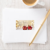 Roodkerstfeestdag Etiket (Insitu)