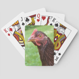 Roodkippen fietspatenkaarten pokerkaarten