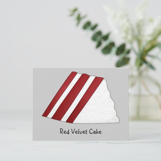 Roodkletenkapkaart Briefkaart (Staand voorkant)