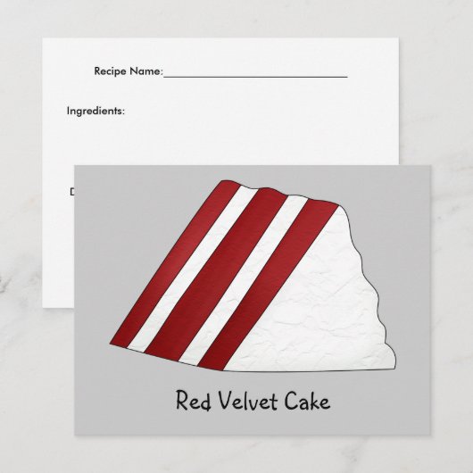 Roodkletenkapkaart Briefkaart (Voorkant / Achterkant)