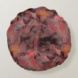 Roodkleurige pleisters op grijze achtergrond t rond kussen