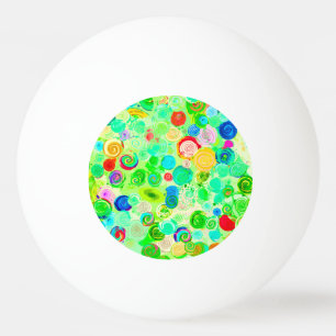 Roodkleurige spiraalkosmos, kruidzak pingpongbal