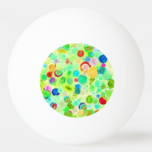 Roodkleurige spiraalkosmos, kruidzak pingpongbal (Voorkant)