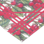 roodkokerspatroon keuken-picknick tafelkleed (Gekanteld)