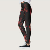 roodkokopelli zwart leggings (Links)
