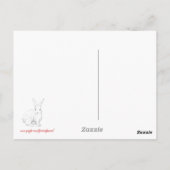 Roodkonijn Briefkaart (Achterkant)