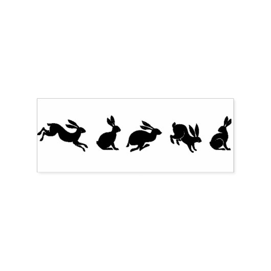 Roodkonijn Rubberstempel (Afrduk)