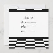 Roodkoningsauto met gecheckte vlag kaart (Achterkant)