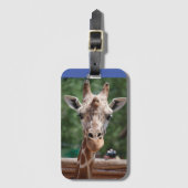 Roodkop Bagagelabel #1 (Voorkant (verticaal))