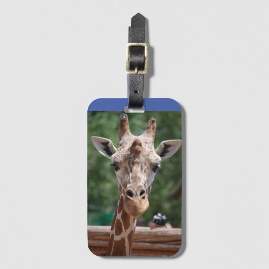 Roodkop Bagagelabel #1 (Voorkant (verticaal))