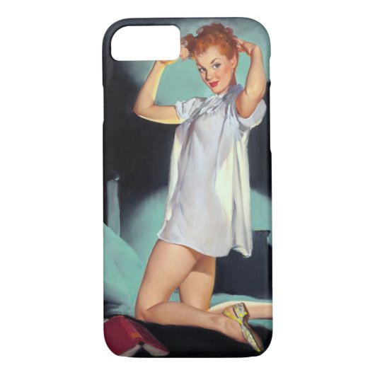 Roodkop in Nighty Pin Up Case-Mate iPhone Case (Achterkant)