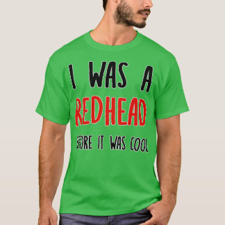 Roodkop voor het koud was t-shirt