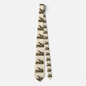 Roodkopeend - van de Amerikaanse vogels van Audubo Stropdas (Voorkant)