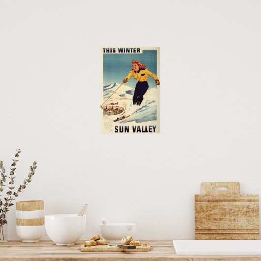 Roodkopige Poster voor het glimlachen en slachten  (Keuken)