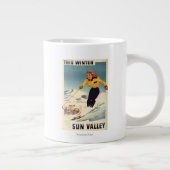 Roodkopige Poster voor het glimlachen en slachten Grote Koffiekop (Rechts)