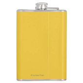 Roodkopige Poster voor het glimlachen en slachten  Heupfles (Achterkant)