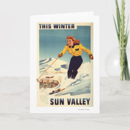 Roodkopige Poster voor het glimlachen en slachten Kaart