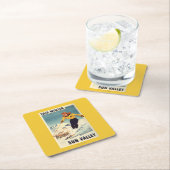 Roodkopige Poster voor het glimlachen en slachten Kartonnen Onderzetters (Insitu)