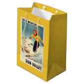 Roodkopige Poster voor het glimlachen en slachten  Medium Cadeauzakje (Achterkant Gekanteld)