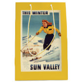 Roodkopige Poster voor het glimlachen en slachten  Medium Cadeauzakje (Voorkant)