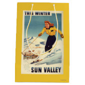 Roodkopige Poster voor het glimlachen en slachten  Medium Cadeauzakje (Achterkant)