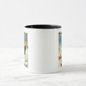 Roodkopige Poster voor het glimlachen en slachten  Mok (Midden)