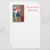 roodkopige zeemeermin op het eiland coney briefpapier (Voorkant / Achterkant)