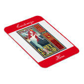 roodkopige zeemeermin op het eiland coney magneet (Rechterzijde)