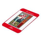 roodkopige zeemeermin op het eiland coney magneet (Linkerzijde)