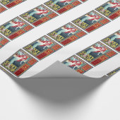 roodkopige zeemeerminnen cadeaupapier (Hoek)