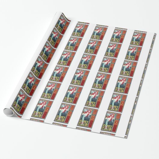 roodkopige zeemeerminnen cadeaupapier (Uitgerold)