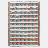 roodkopige zeemeerminnen deken (Voorkant Verticaal)