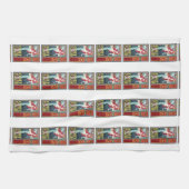 roodkopige zeemeerminnen theedoek (Horizontaal)