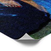 Roodkopmeester Striptease Pulp Hoesje Art Poster (Hoek)