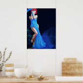 Roodkopmeester Striptease Pulp Hoesje Art Poster (Keuken)