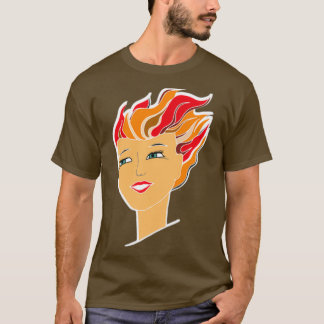 roodkopmeisje t-shirt