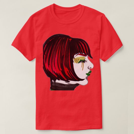 roodkopnoir t-shirt (Design voorkant)