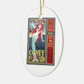 roodkoppen op het eiland mermaid keramisch ornament (Links)