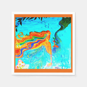 roodkoppen persoonlijke uitnodiging servetten