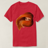 Roodkoppen van Fiery Red T-shirt (Design voorkant)