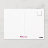 Roodkoppige Buff Borst Zanger Fantasie Vogel Briefkaart (Achterkant)