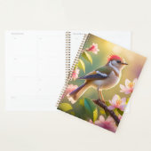 Roodkoppige Buff Borst Zanger Fantasie Vogel Planner (Display)