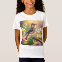 Roodkoppige Buff Borst Zanger Fantasie Vogel