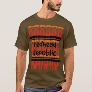 roodkoprepubliek t-shirt