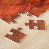  roodkopvrouw - Abstracte originele schilderijen Legpuzzel (Zijkant)