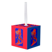 roodkopzeeën decoratie (Achter hoekig)