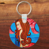 roodkopzeemeervis sleutelhanger (Voorkant)