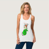 roodkopzeemetstank tanktop (Volledige Voorkant)